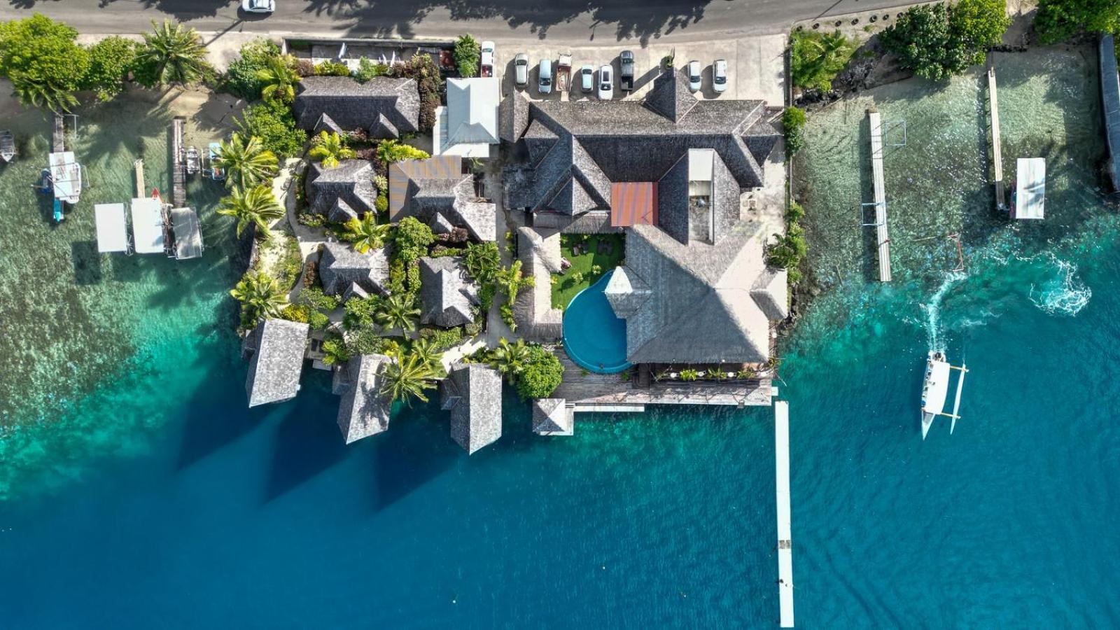 Oa Oa Lodge Bora Bora Exteriör bild